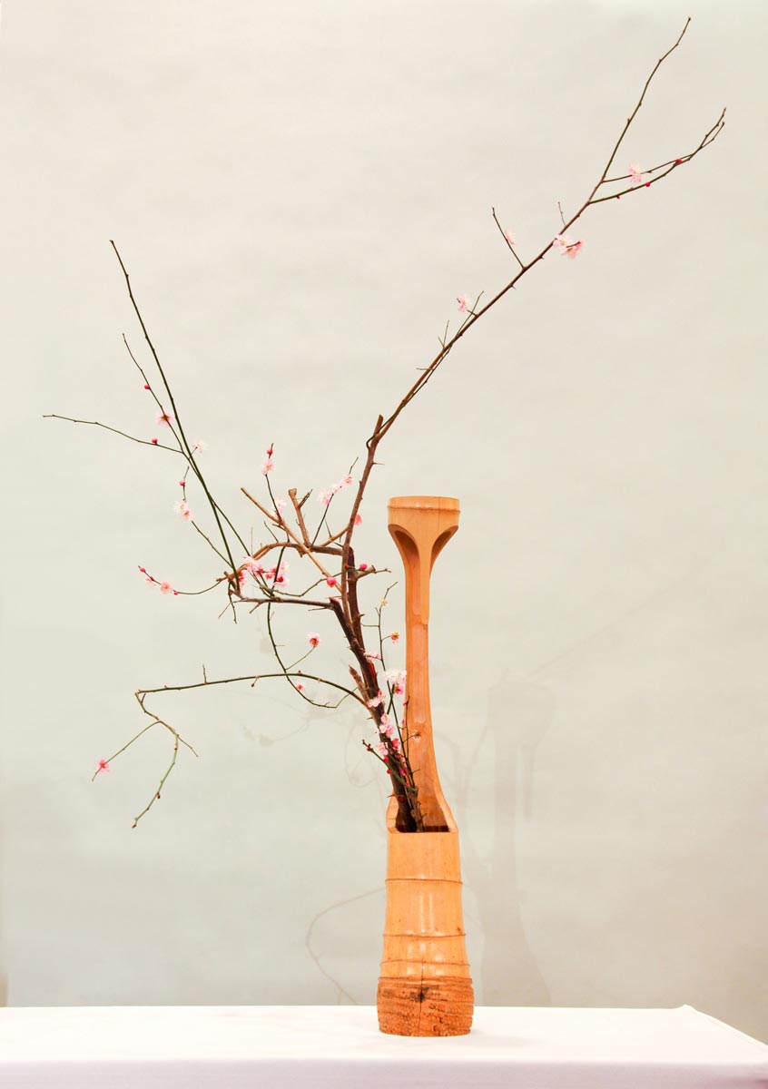 composition florale ikebana